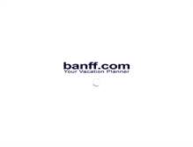 Tablet Screenshot of banff.com