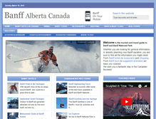 Tablet Screenshot of banff.mobi